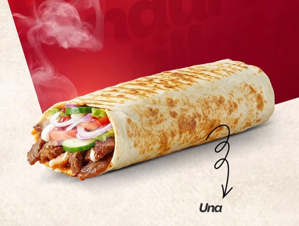 Tortilla wholesale product gallery — gourmet tortilla wrap with fresh toppings — foodservice supply