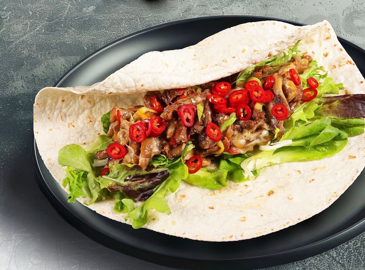 Tortilla wholesale product gallery — street tacos with fresh salsa — corn tortilla bulk supply