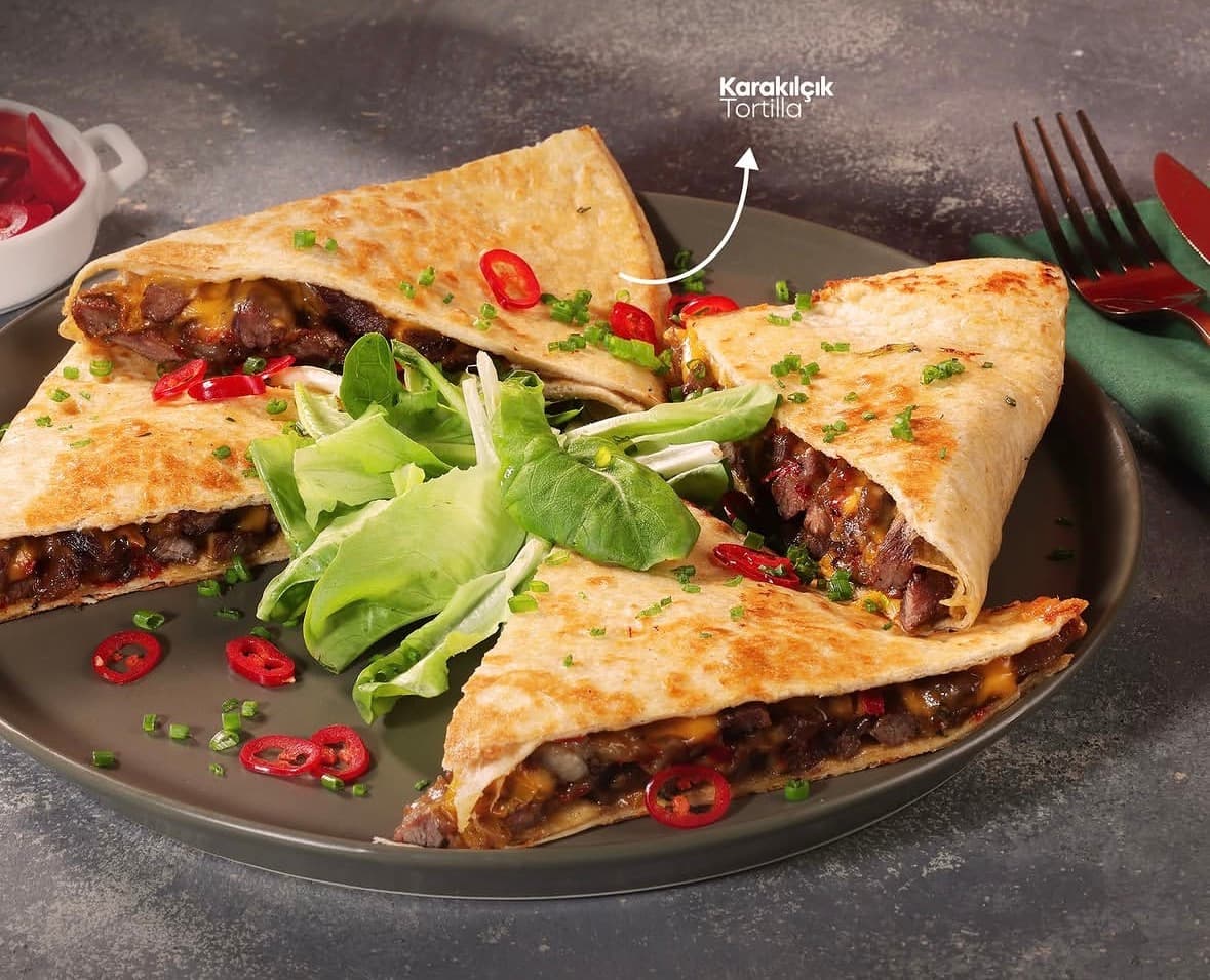 Tortilla wholesale product gallery — loaded tortilla wrap sandwich — foodservice format tortillas
