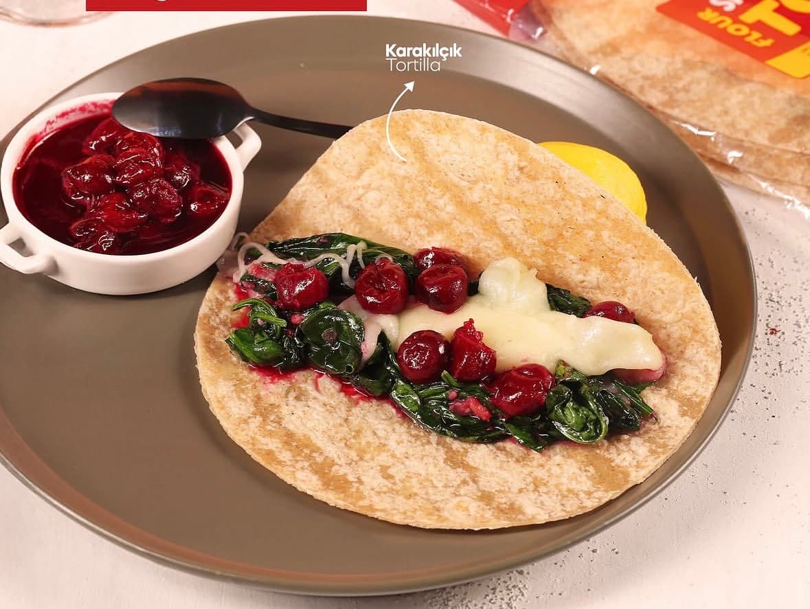 Tortilla wholesale product gallery — fresh veggie wrap in flour tortilla — export grade tortillas